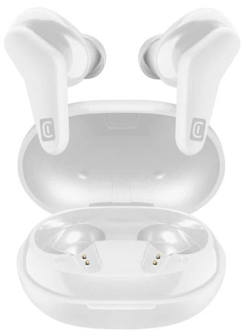 TECNOSHOP Auricolar in-ear Cellular Line Hark wireless bianco